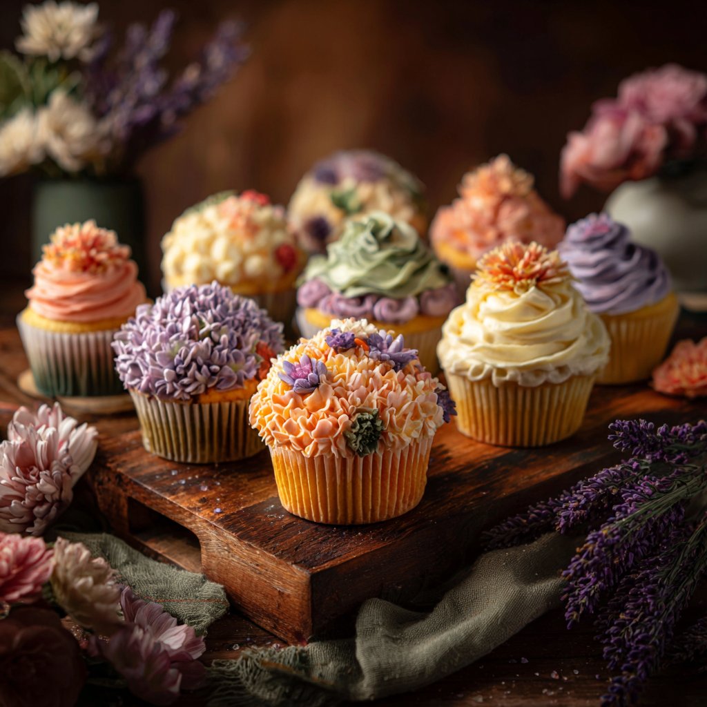 Floral Dreamland Cupcake Collection