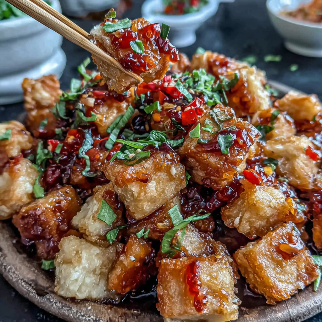 Crispy Tofu with Sweet Chili Sauce