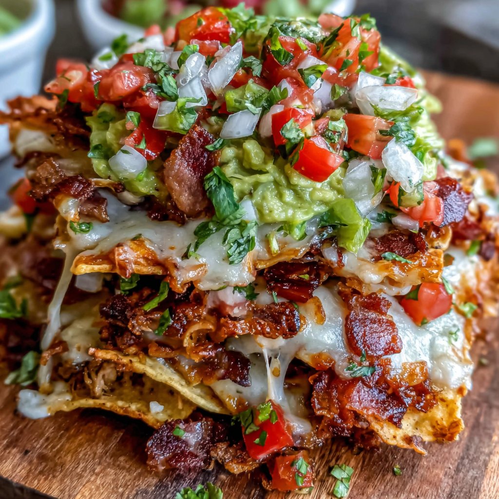 Loaded Turkey Nachos Supreme