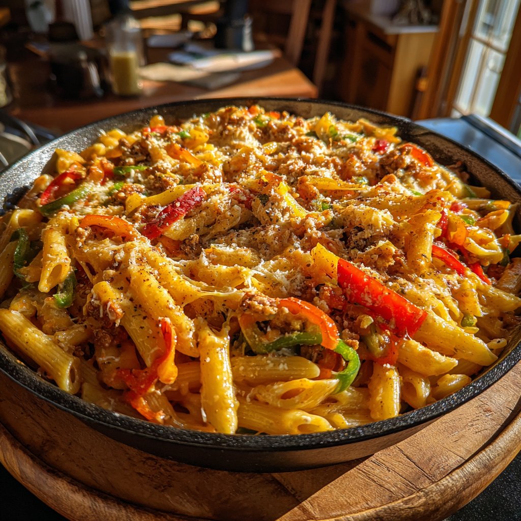 Bold Spicy Taco Pasta