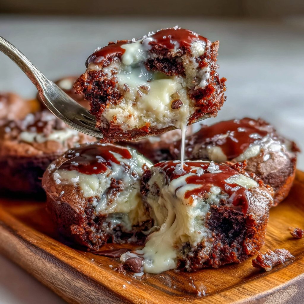 Chocolate Marble Brownie Bites