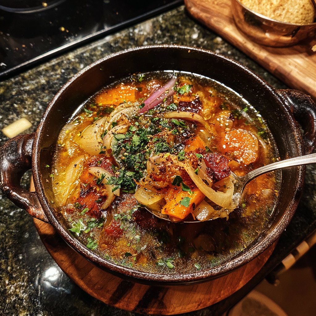 Cozy Cabin Onion Boil