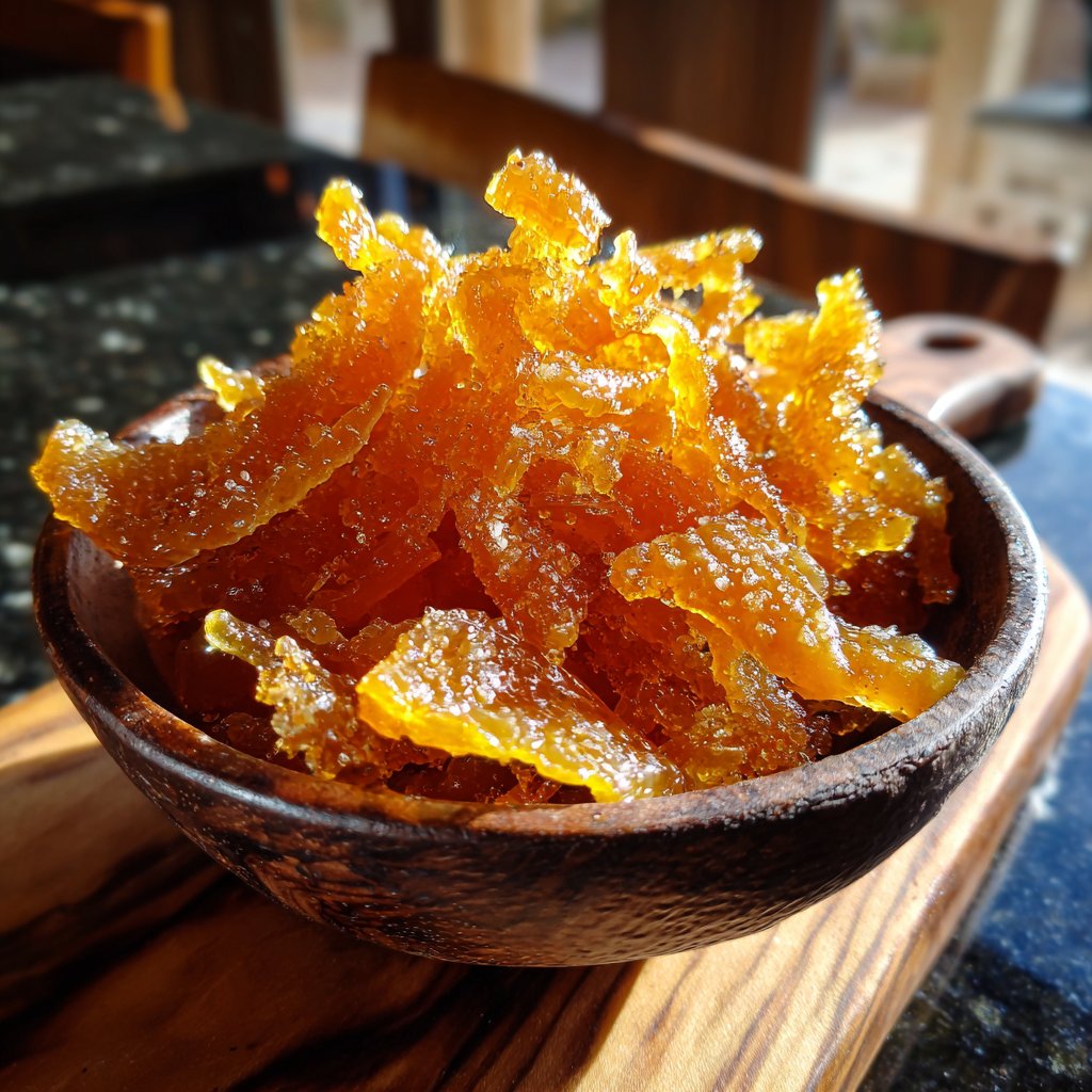 Candied Orange Peel Bites