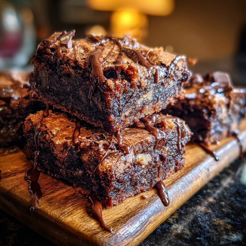 Dessert Chocolate Fudge Brownies