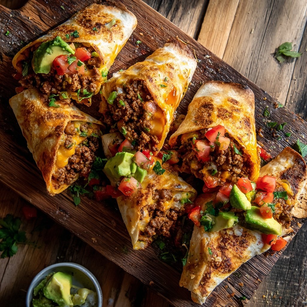 Fashionable Taco Pasta Wraps